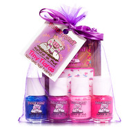 Piggy Paint, Nail Polish, Tiny Tiaras, Gift Set, 4 Bottles, 0.25 fl oz (7.4 ml) Each