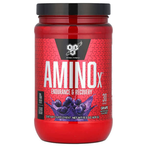 <img alt="BSN, AminoX, Endurance & Recovery, Grape, 15.3 oz (435 g)" title="BSN, AminoX, Endurance & Recovery, Grape, 15.3 oz (435 g),834266003365"