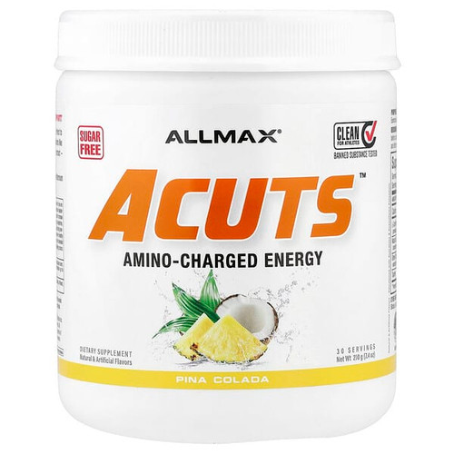 <img alt="ALLMAX, ACUTS, Amino-Charged Energy Drink, Pina Colada, 7.4 oz (210 g)" title="ALLMAX, ACUTS, Amino-Charged Energy Drink, Pina Colada, 7.4 oz (210 g),665553224794"
