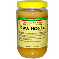 Y.S. Eco Bee Farms, Raw Honey, 3.0 lbs (1,360 g)