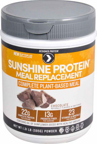 Designer Protein Sunshine Protein Meal Replacement Chocolate - 1.31 lbs