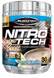 MuscleTech Nitro-Tech Amino Boost Performance Series French Vanilla - 30 Servings