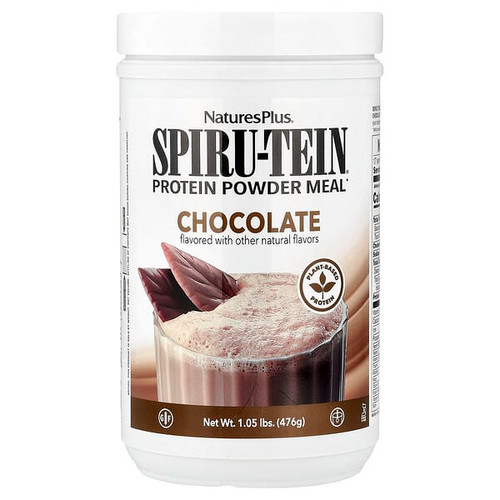 <img alt="NaturesPlus, Spiru-Tein, Protein Powder Meal, Chocolate, 1.05 lbs (476 g)" title="NaturesPlus, Spiru-Tein, Protein Powder Meal, Chocolate, 1.05 lbs (476 g),097467045705"