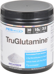 PEScience TruGlutamine Unflavored - 30 Servings