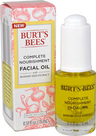 Burts Bees Complete Nourishment Facial Oil - Anti-Aging Oil -- 0.51 fl oz