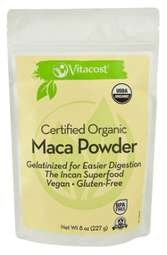 Vitaco, Certified Organic Gelatinized Maca Powder - Gluten Free - 8 oz (227 g)