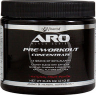 ARO-Vitaco Black Series Pre-Workout Concentrate Natural Fruit Punch -- 8.45 oz (240 g)