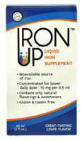 A.C. Grace Company, Iron Up, Liquid Iron Supplement, Grape Flavor, 2 fl oz (60 ml)