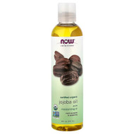<img alt="NOW Foods, Solutions, Organic Jojoba Oil, 8 fl oz (237 ml)" title="NOW Foods, Solutions, Organic Jojoba Oil, 8 fl oz (237 ml),733739077141"