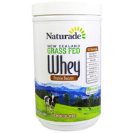 Naturade, New Zealand Grass Fed Whey Protein Booster, Chocolate, 17.8 oz (504 g)