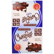 HealthSmart Foods, ChocoRite Protein Bars, Triple Chocolate Fudge, 16 Bars - 1.2 oz (34 g) Each