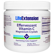 Life Extension Effervescent Vitamin C - Magnesium Crystals -- 6.35 oz