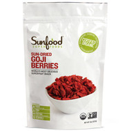 Sunfood, Raw Organic Goji Berries, 8 oz (227 g)