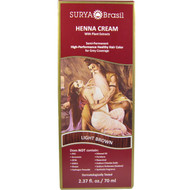 Surya Brasil Henna Cream Hair Coloring Light Brown -- 2.37 fl oz