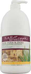 Mill Creek, Botanicals Aloe Vera and PABA Moisturizing Lotion - 64 fl oz