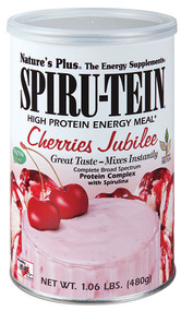 Natures Plus, Spiru-Tein High Protein Energy Meal,  Cherries Jubilee - 1.06 lbs
