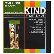KIND Bars, Fruit & Nuts in Yogurt, 12 Bars, 1.4 oz (40 g) Each