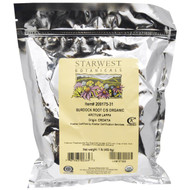 Starwest Botanicals, Organic Burdock Root C/S, 1 lb (453.6 g)