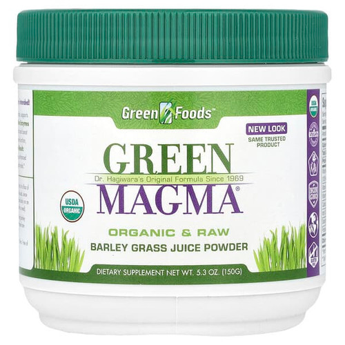 <img alt="Green Foods, Green Magma, Barley Grass Juice Powder, 5.3 oz (150 g)" title="Green Foods, Green Magma, Barley Grass Juice Powder, 5.3 oz (150 g),083851204315"