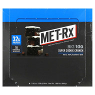 <img alt="MET-Rx, Big 100, Meal Replacement Bar, Super Cookie Crunch, 9 Bars, 3.52 oz (100 g) Each" title="MET-Rx, Big 100, Meal Replacement Bar, Super Cookie Crunch, 9 Bars, 3.52 oz (100 g) Each,786560557016"