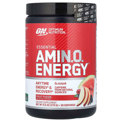 <img alt="Optimum Nutrition, Essential Amin.O. Energy, Fruit Fusion, 9.5 oz (270 g)" title="Optimum Nutrition, Essential Amin.O. Energy, Fruit Fusion, 9.5 oz (270 g),748927026665"