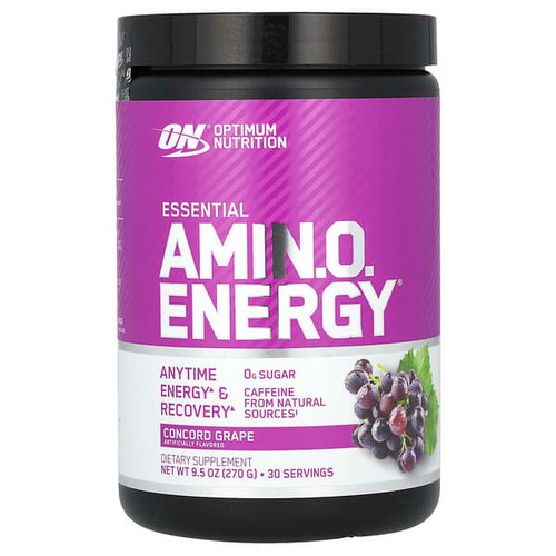 <img alt="Optimum Nutrition, Essential Amin.O. Energy, Concord Grape, 9.5 oz (270 g)" title="Optimum Nutrition, Essential Amin.O. Energy, Concord Grape, 9.5 oz (270 g),748927026658"