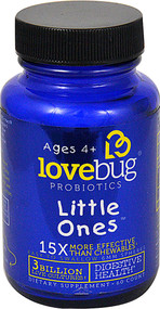 LoveBug Probiotics Little Ones Ages 4 plus -- 60 Spheres
