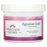 <img alt="Heritage Store, Egyptian Gold, Body Butter, 4 oz (114 g)" title="Heritage Store, Egyptian Gold, Body Butter, 4 oz (114 g),076970498253"