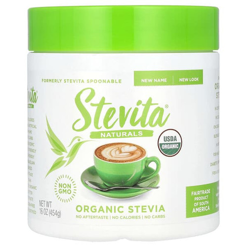 <img alt="Stevita Naturals, Naturals, Organic Stevia, 16 oz (454 g)" title="Stevita Naturals, Naturals, Organic Stevia, 16 oz (454 g),617928000052"