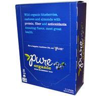Pure Bar, Organic Wild Blueberry, 12 Bars, 1.7 oz (48 g) Each