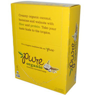 Pure Bar, Pure Organic, Banana Coconut Bar, 12 Bars, 1.7 oz (48 g) Each