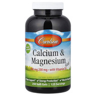 <img alt="Carlson, Calcium & Magnesium Gels with Vitamin D3, 250 Soft Gels" title="Carlson, Calcium & Magnesium Gels with Vitamin D3, 250 Soft Gels,088395051722"