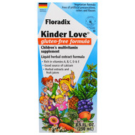 Flora Kinder Love Gluten-Free Formula Childrens Multivitamin -- 8.5 fl oz
