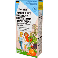Flora, Floradix, Kinder Love, Childrens Multivitamin Supplement, 8.5 fl oz (250 ml)