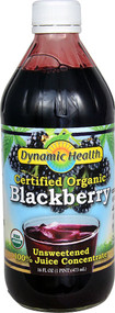 Dynamic Health Organic Blackberry Unsweetened Juice Concentrate - 16 fl oz