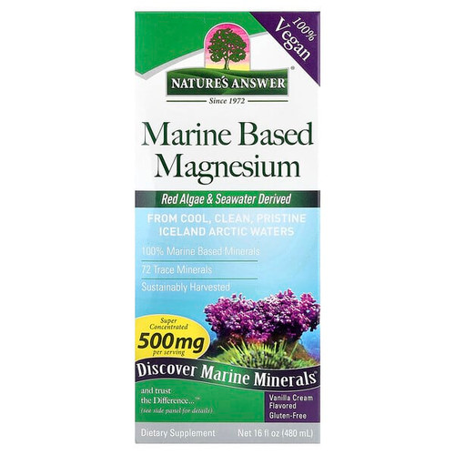 <img alt="Natures Answer, Marine Based Magnesium, Vanilla Cream, 16 fl oz (480 ml)" title="Natures Answer, Marine Based Magnesium, Vanilla Cream, 16 fl oz (480 ml),083000261619"