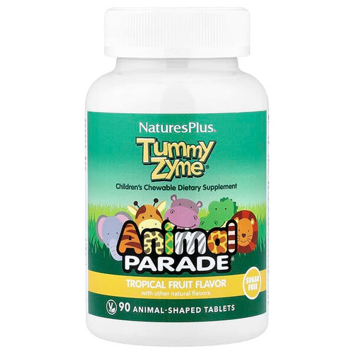 <img alt="NaturesPlus, Animal Parade, Tummy Zyme, Tropical Fruit, 90 Animal-Shaped Tablets" title="NaturesPlus, Animal Parade, Tummy Zyme, Tropical Fruit, 90 Animal-Shaped Tablets,097467299474"