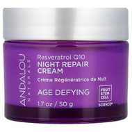 <img alt="Andalou Naturals, Night Repair Cream, Resveratrol Q10, 1.7 oz (50 g)" title="Andalou Naturals, Night Repair Cream, Resveratrol Q10, 1.7 oz (50 g),859975002317"