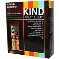 KIND Bars, Fruit & Nut Bar, Almond & Coconut, 12 Bars, 1.4 oz (40 g) Each