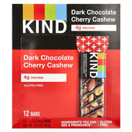 <img alt="KIND Bars, Dark Chocolate Cherry Cashew, 12 Bars, 1.4 oz (40 g) Each" title="KIND Bars, Dark Chocolate Cherry Cashew, 12 Bars, 1.4 oz (40 g) Each,602652171505"