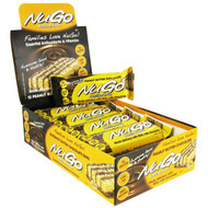 NuGo Nutrition, Nutrition To Go, Peanut Butter Chocolate Bars, 15 Bars, 1.76 oz (50 g) Each