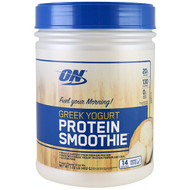 Optimum Nutrition, Greek Yogurt, Protein Smoothie, Vanilla , 1.02 lb (462 g)
