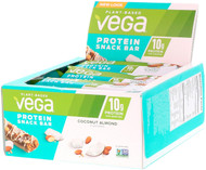 Vega Protein Snack Bar Coconut Almond -- 12 Bars