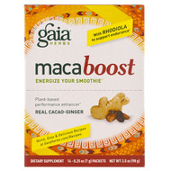 Gaia Herbs Macaboost with Rhodiola Cacao Ginger -- 14 Packets