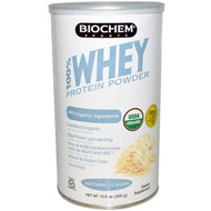 Biochem Sports Organic Whey Protein Powder Natural -- 10.5 oz