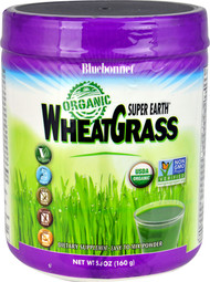 Bluebonnet Nutrition Super Earth Organic WheatGrass -- 5.6 oz