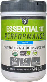 Designer Protein Essential 10 Performance Vanilla - 1.29 lbs