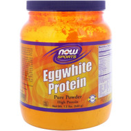 NOW Sports Eggwhite Protein Unflavored -- 1.2 lbs