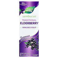 <img alt="Natures Way, Sambucus, Traditional Immune Syrup, Elderberry, 8 fl oz (240 ml)" title="Natures Way, Sambucus, Traditional Immune Syrup, Elderberry, 8 fl oz (240 ml),033674153321"