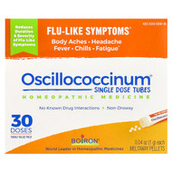 <img alt="Boiron, Oscillococcinum, Single Dose Tubes, Flu-Like Symptoms, Ages 2+, 30 Meltaway Pellets , 0.04 oz (1 g) Each" title="Boiron, Oscillococcinum, Single Dose Tubes, Flu-Like Symptoms, Ages 2+, 30 Meltaway Pellets , 0.04 oz (1 g) Each,306962878245"